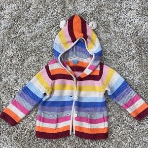 GAP rainbow knot sweater